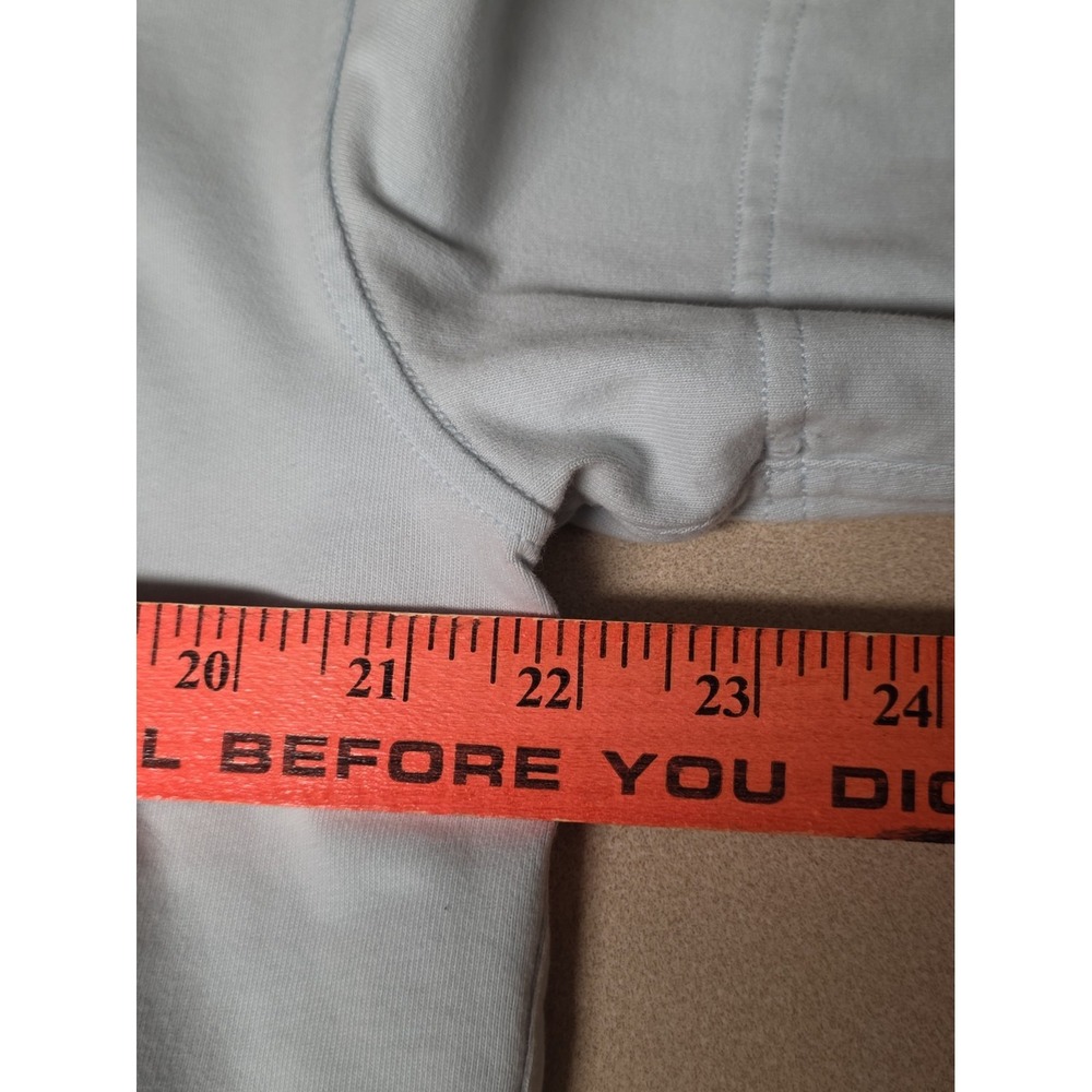 Lululemon Short Sleeve Sweatshirt Size L Baby Blue Oversized - Picture 10 of 14